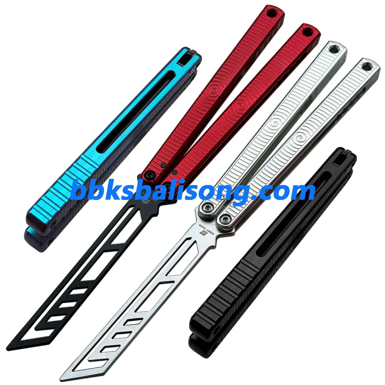 ARMED SHARK Spiral Krake Raken (Kraken) V3 Balisong Clone BBKSbalisong