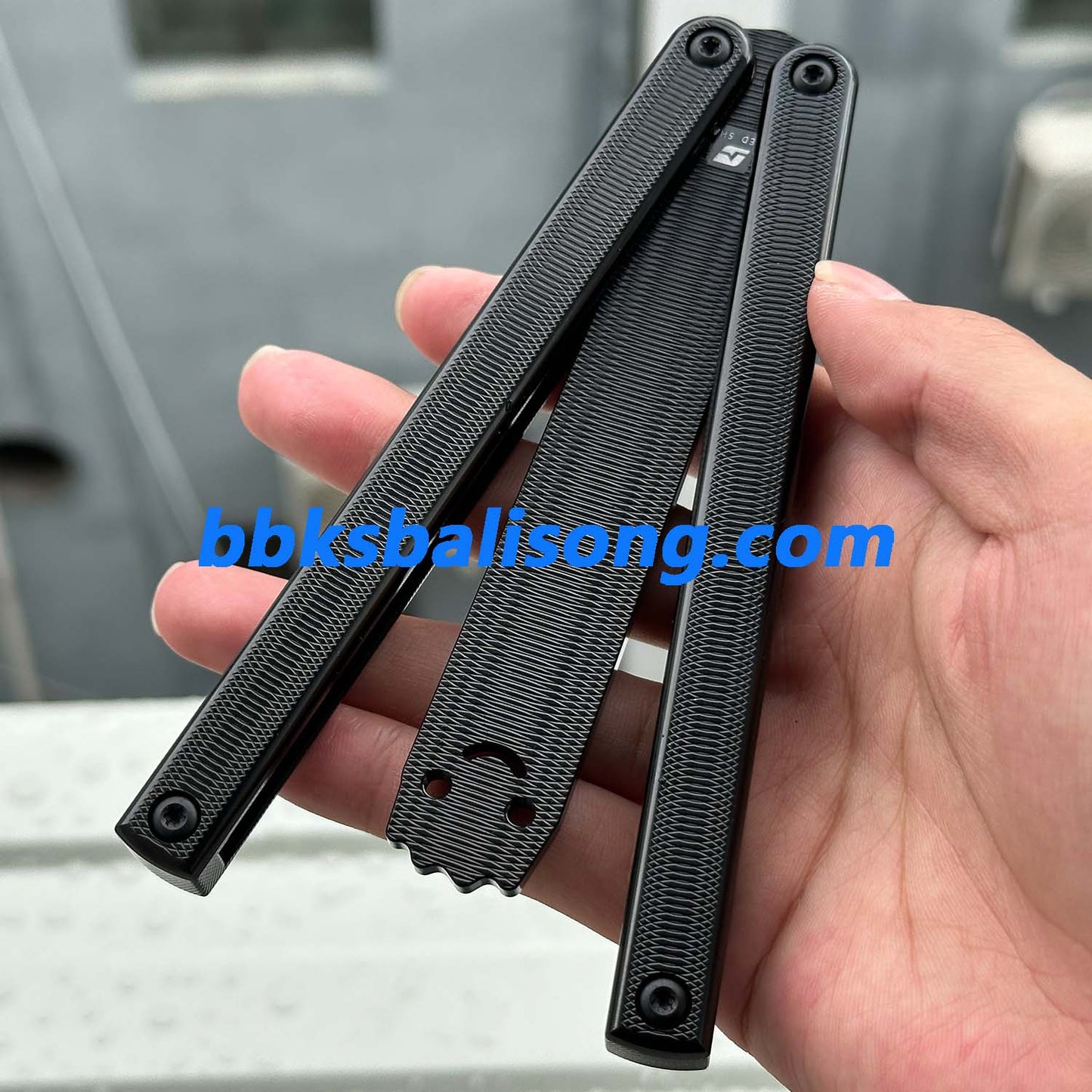 ARMED SHARK Squiddy-AL Balisong Clone 7075 Aluminum Handle