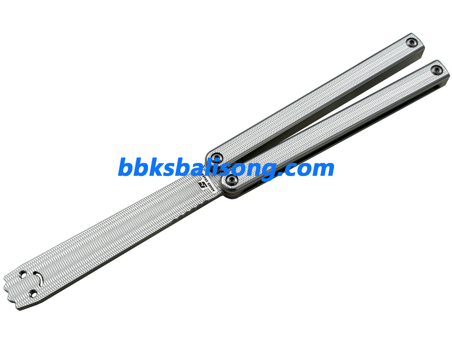 ARMED SHARK Squiddy-AL Balisong Clone 7075 Aluminum Handle