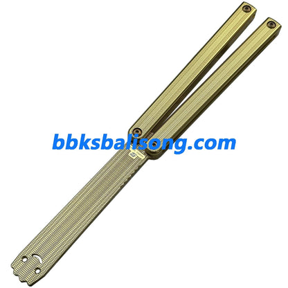 ARMED SHARK Squiddy-AL Balisong Clone 7075 Aluminum Handle