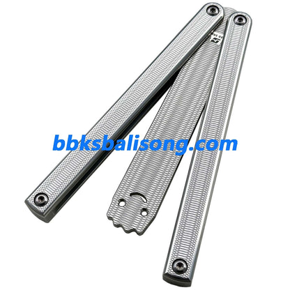 ARMED SHARK Squiddy-AL Balisong Clone 7075 Aluminum Handle