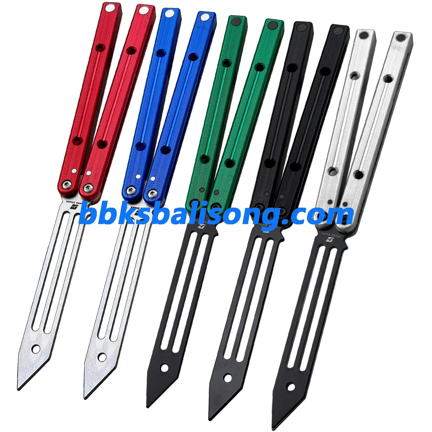 ARMED SHARK Squidtrainer V4 Clone 7075 Aluminum Handle BBKSbalisong