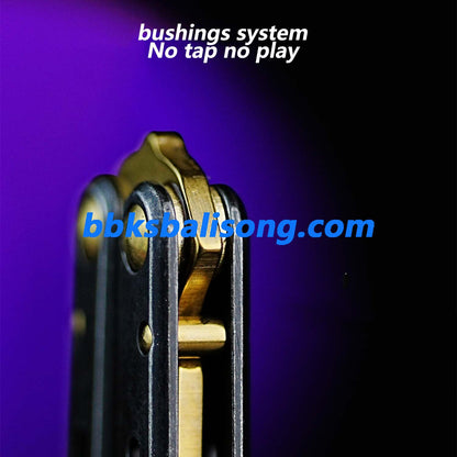 ARMED SHARK Steel Kraken V3 Balisong Clone Teflon Coating