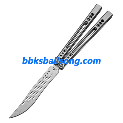 ARMED SHARK Svix Gale V4 Balisong Clone Titanium Handle