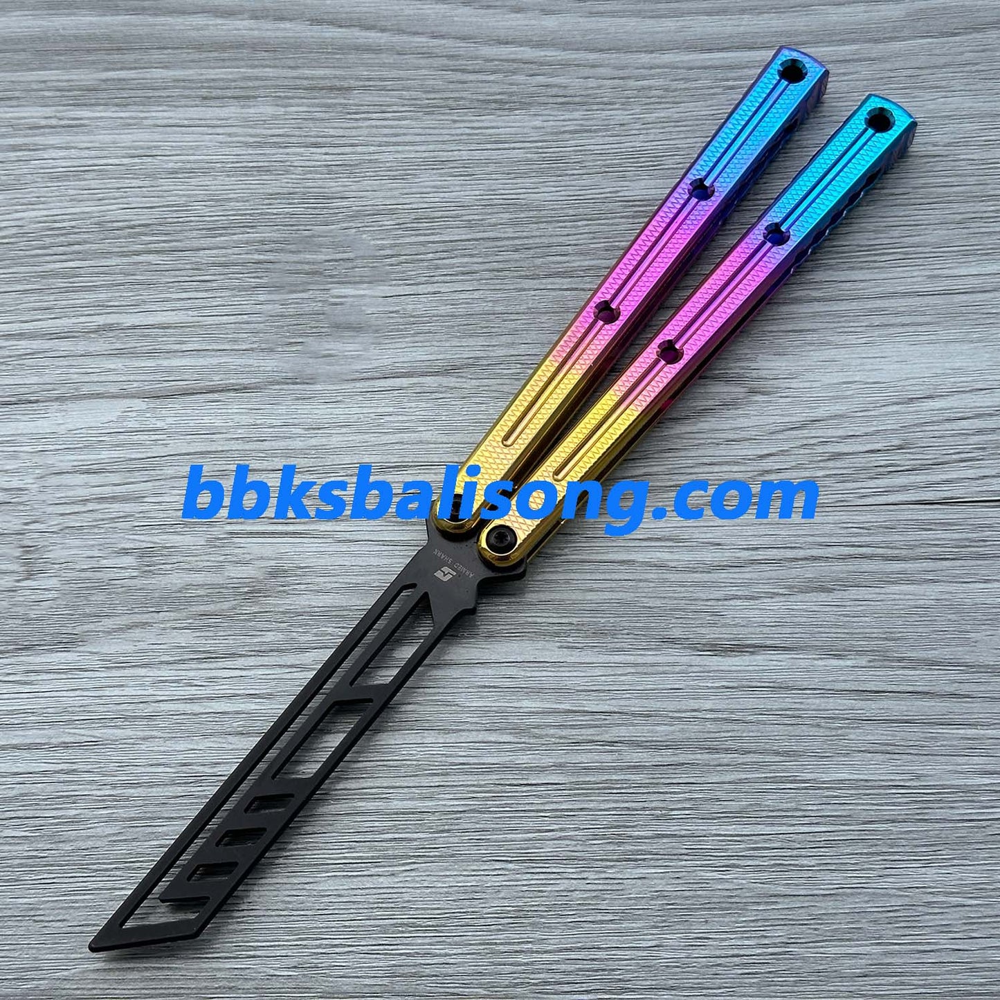 ARMED SHARK Titanium Krake Raken (Kraken) V3 Balisong Clone