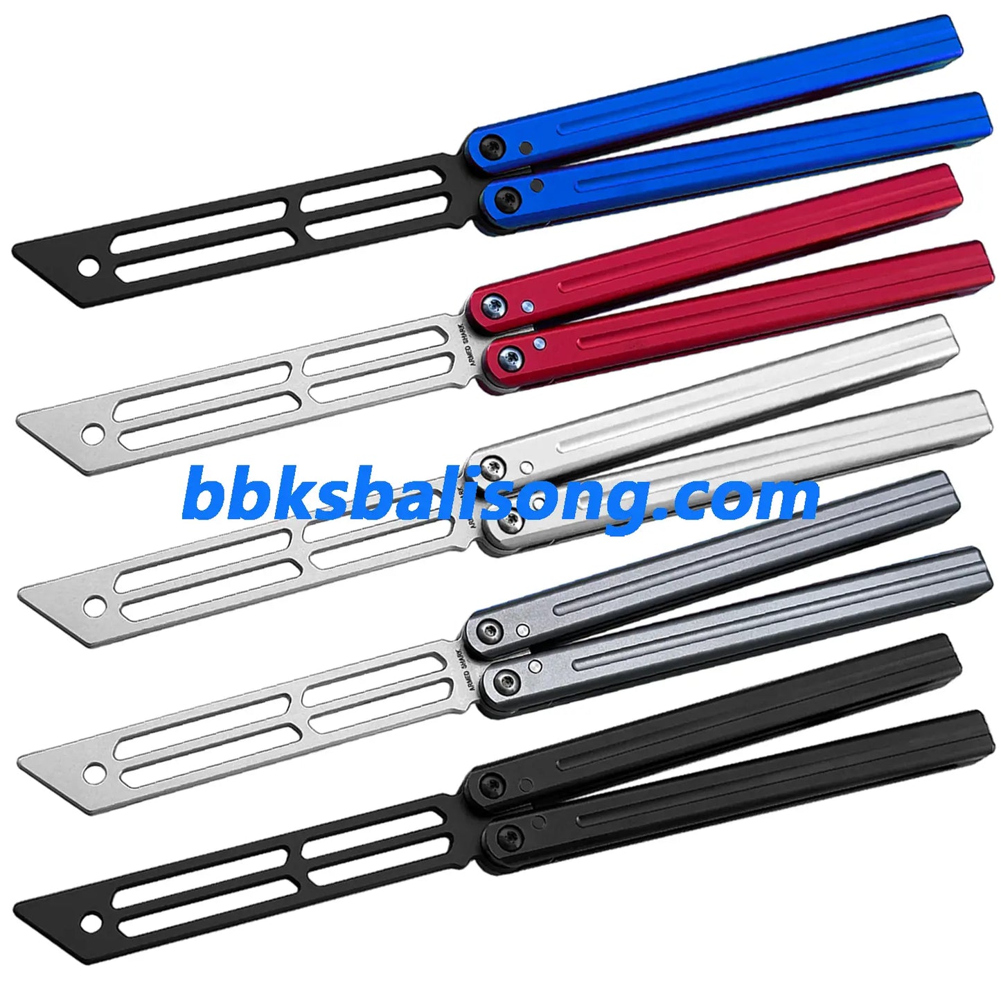 ARMED SHARK Triton V2 Balisong Clone 6061 Aluminum Handle BBKSbalisong