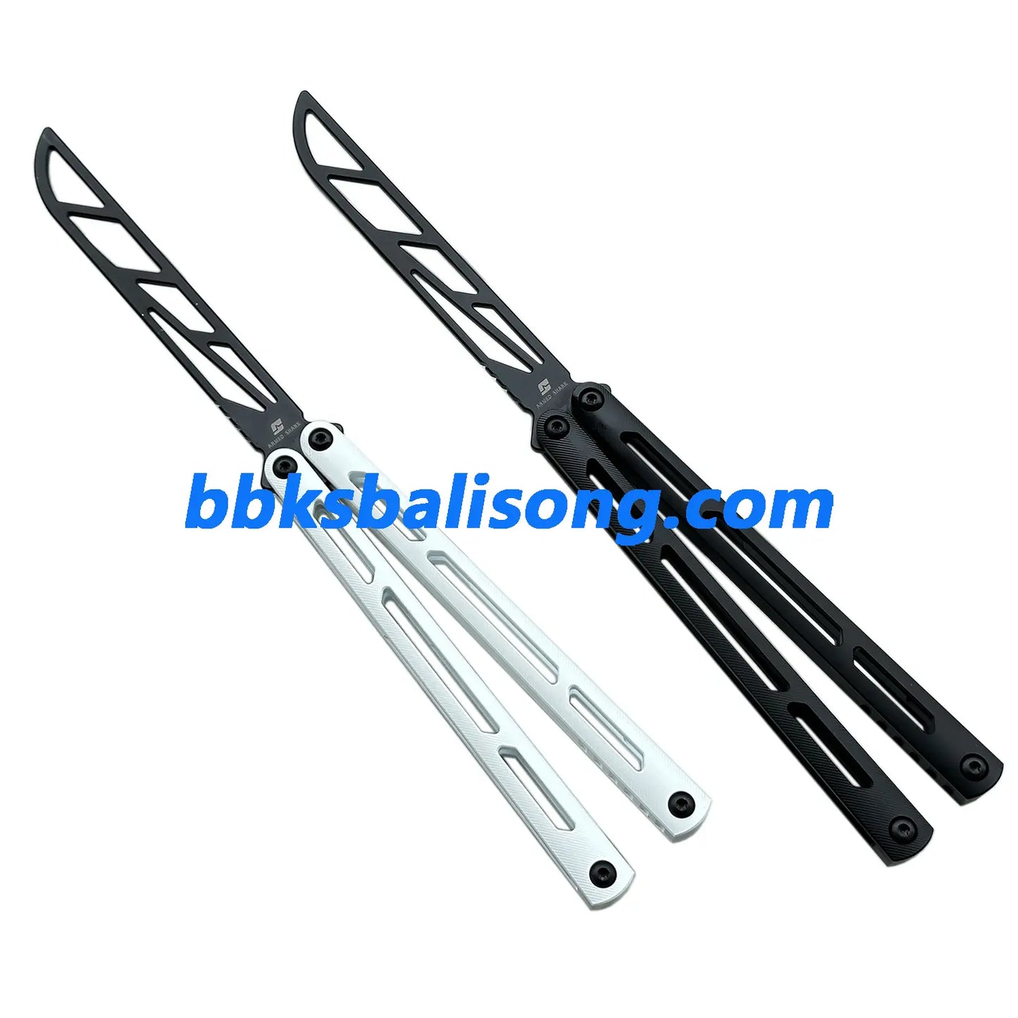 ARMED SHARK Tsunami Balisong Clone Titanium Chanwich Handle BBKSbalisong