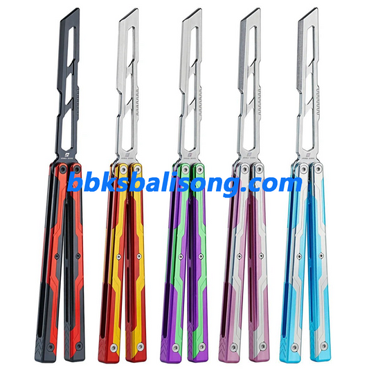 ARMED SHARK Ajax V2 Balisong 7075 Aluminum Handle