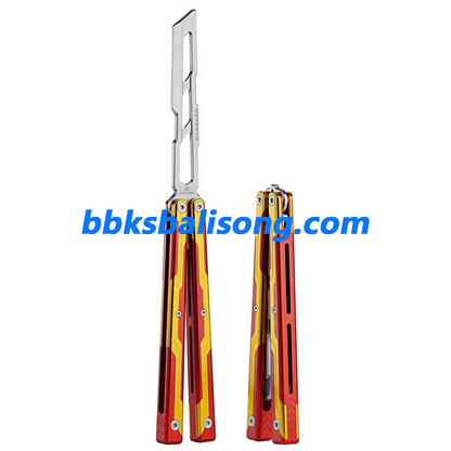 ARMED SHARK Ajax V2 Balisong 7075 Aluminum Handle