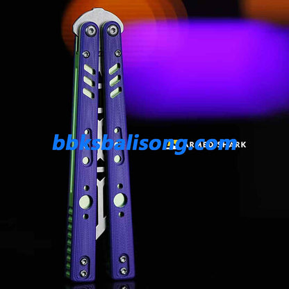 ARMED SHARK Aluminum Channel Replicant V2 Balisong Clone