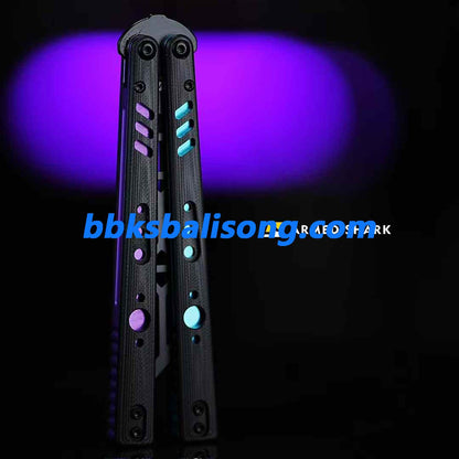 ARMED SHARK Aluminum Channel Replicant V2 Balisong Clone