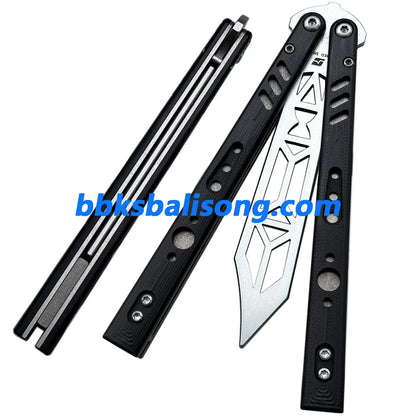 ARMED SHARK BRS Replicant (REP) Balisong Clone Titanium+G10 Handle BBKSbalisong