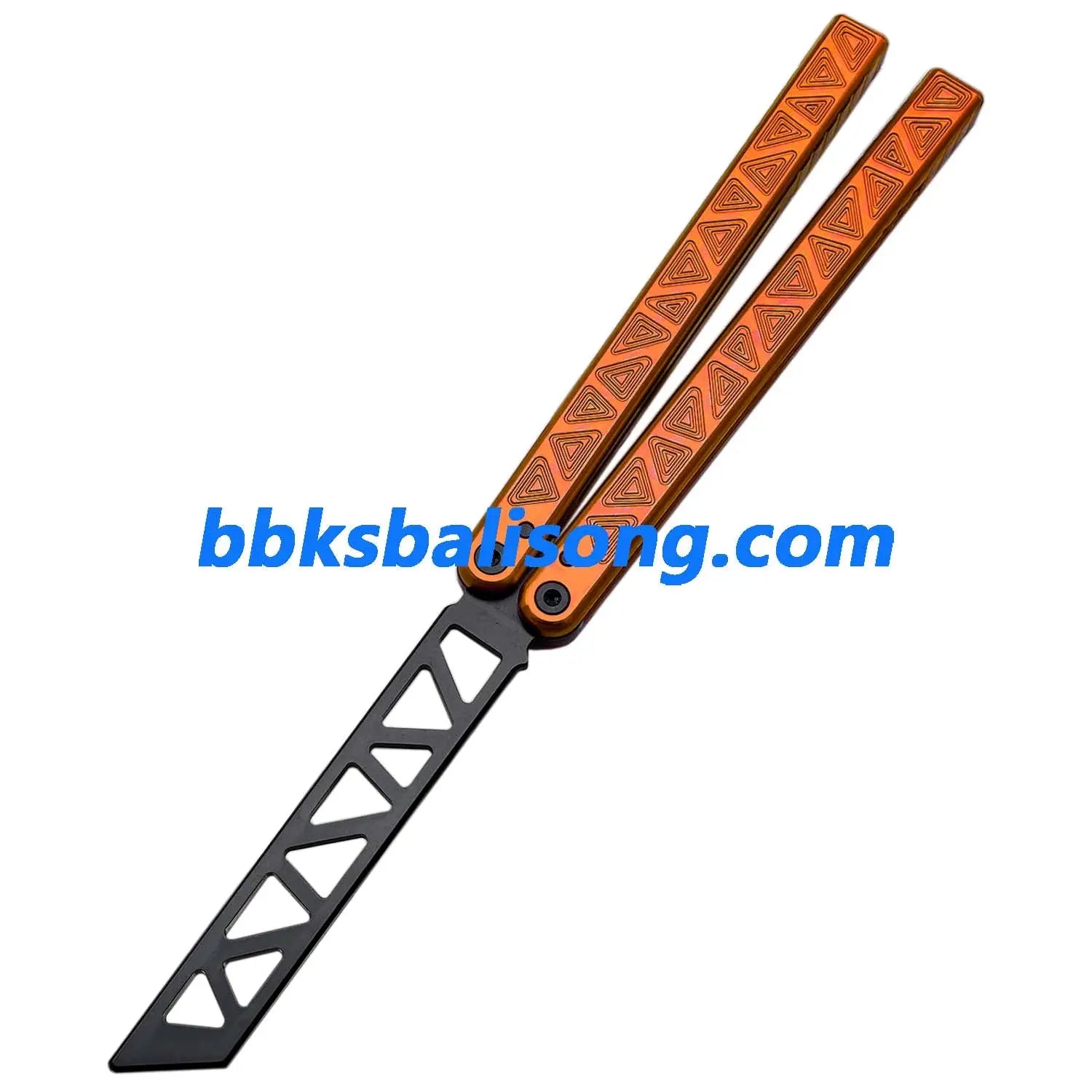 ARMED SHARK Glidr Original 4 Balisong Clone 7075 Aluminum Handle BBKSbalisong