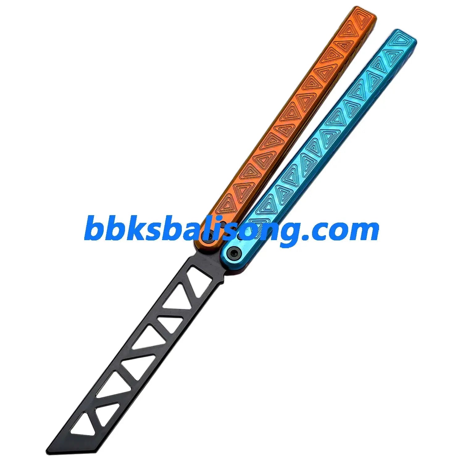 ARMED SHARK Glidr Original 4 Balisong Clone 7075 Aluminum Handle BBKSbalisong
