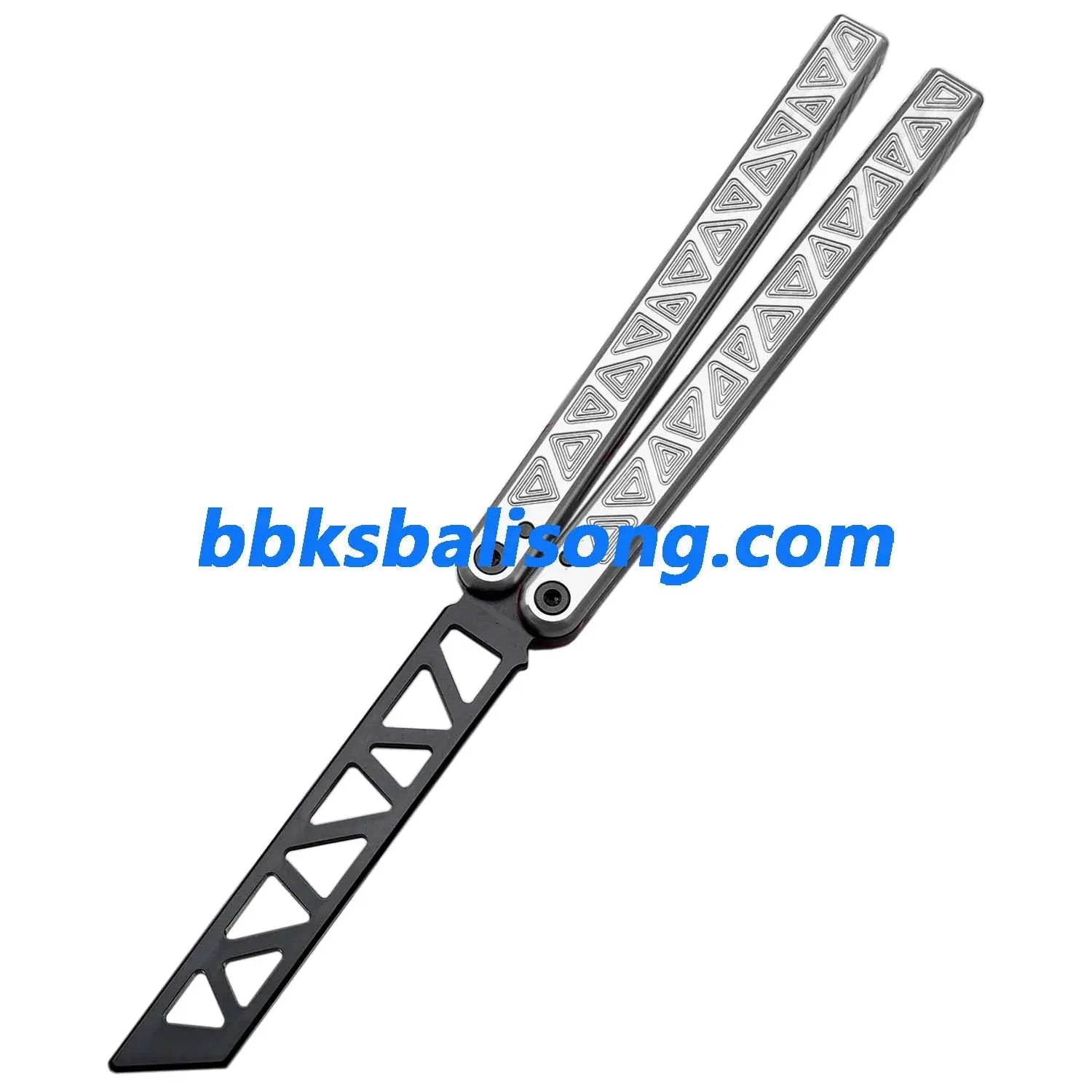 ARMED SHARK Glidr Original 4 Balisong Clone 7075 Aluminum Handle BBKSbalisong