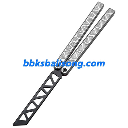 ARMED SHARK Glidr Original 4 Balisong Clone 7075 Aluminum Handle BBKSbalisong