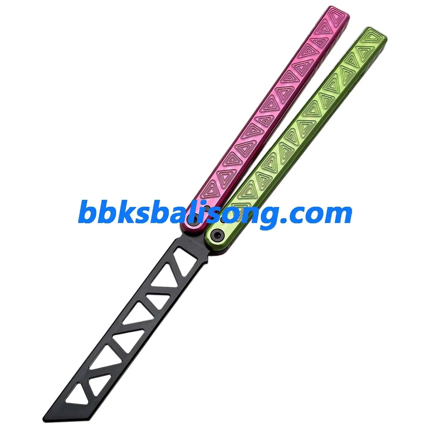 ARMED SHARK Glidr Original 4 Balisong Clone 7075 Aluminum Handle BBKSbalisong