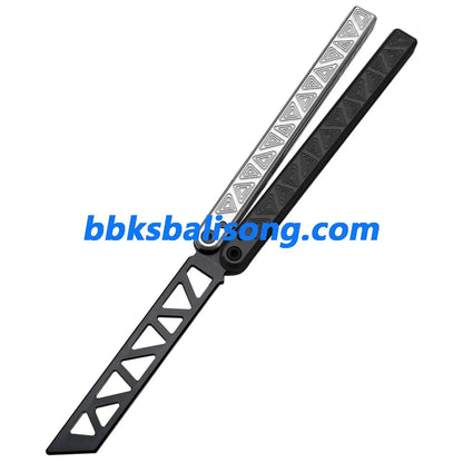 ARMED SHARK Glidr Original 4 Balisong Clone 7075 Aluminum Handle BBKSbalisong