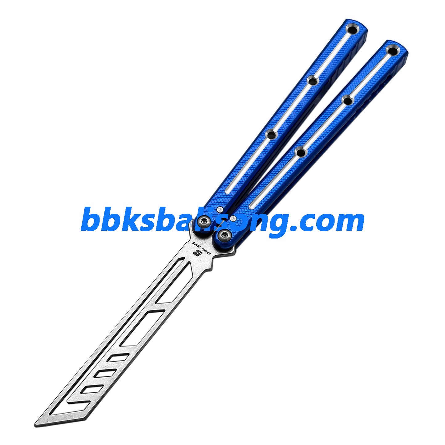 ARMED SHARK Krake Raken (Kraken) V3 Balisong Clone 7075 Aluminum Handle