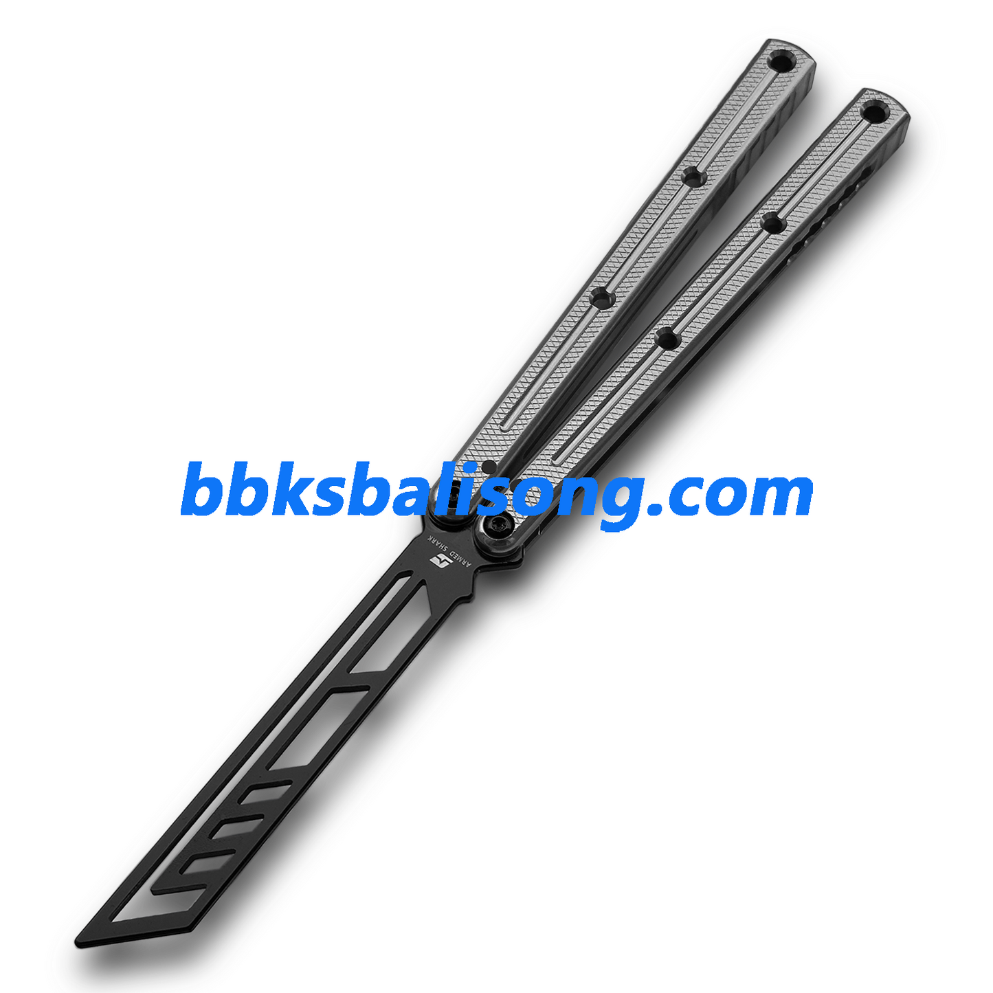 ARMED SHARK Krake Raken (Kraken) V3 Balisong Clone 7075 Aluminum Handle