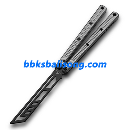 ARMED SHARK Krake Raken (Kraken) V3 Balisong Clone 7075 Aluminum Handle