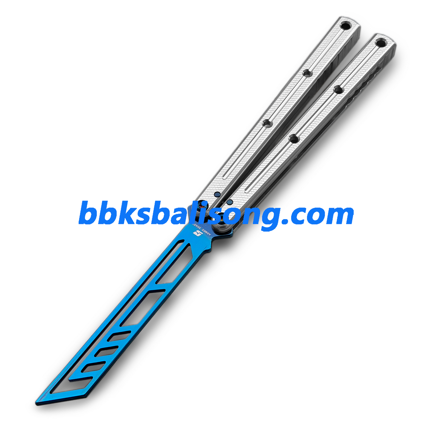 ARMED SHARK Krake Raken (Kraken) V3 Balisong Clone 7075 Aluminum Handle