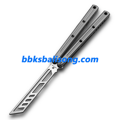 ARMED SHARK Krake Raken (Kraken) V3 Balisong Clone 7075 Aluminum Handle