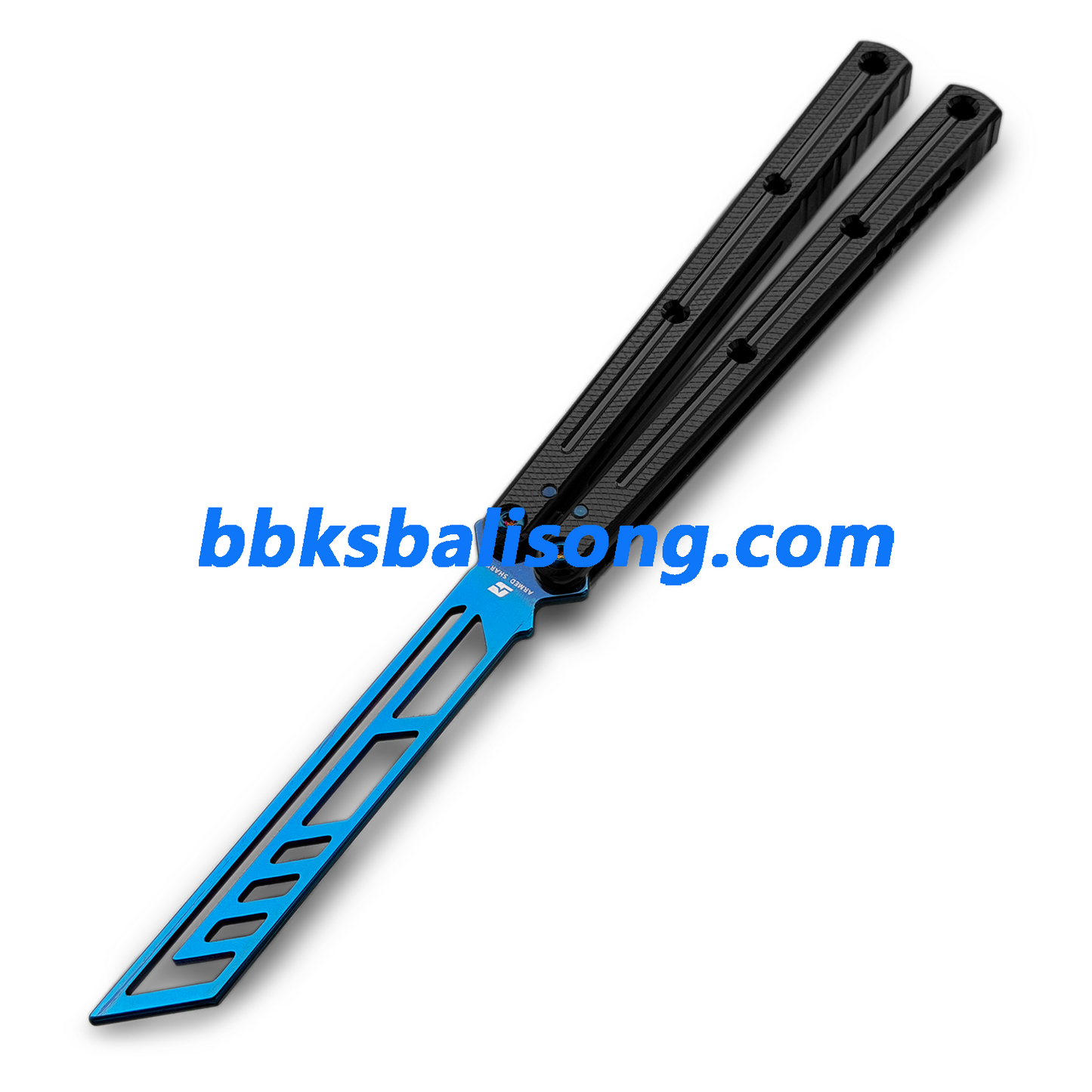 ARMED SHARK Krake Raken (Kraken) V3 Balisong Clone 7075 Aluminum Handle