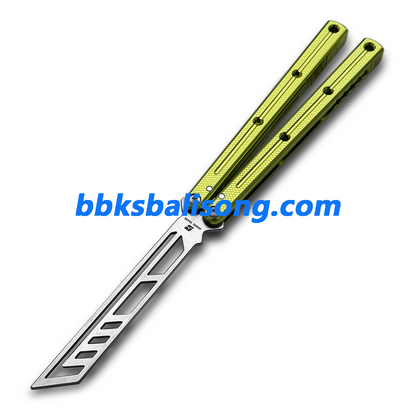 ARMED SHARK Krake Raken (Kraken) V3 Balisong Clone 7075 Aluminum Handle