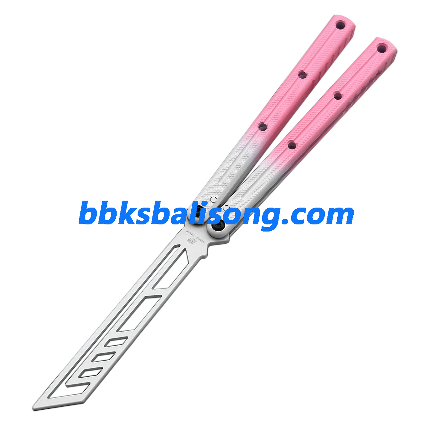 ARMED SHARK Krake Raken (Kraken) V3 Balisong Clone 7075 Aluminum Handle