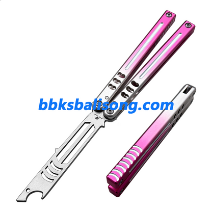 ARMED SHARK Mako V5 Balisong Clone Bottle Opener 6061 Aluminum