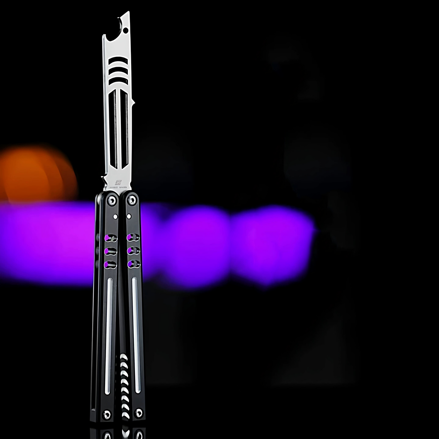 ARMED SHARK Mako V5 Balisong Clone Bottle Opener 6061 Aluminum