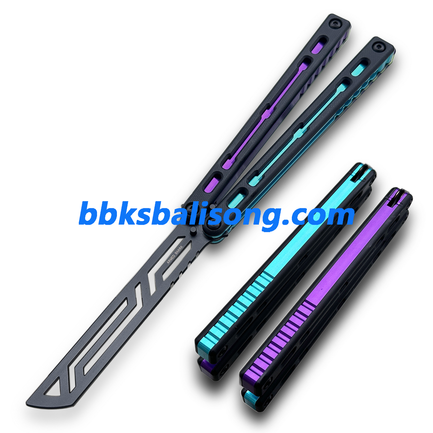 ARMED SHARK Nautilus V2 Balisong Clone