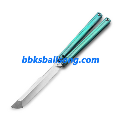 ARMED SHARK Sasori Balisong Trainer Clone Titanium Handle