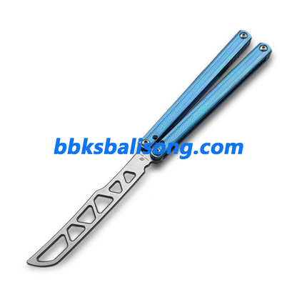 ARMED SHARK Sasori Balisong Trainer Clone Titanium Handle