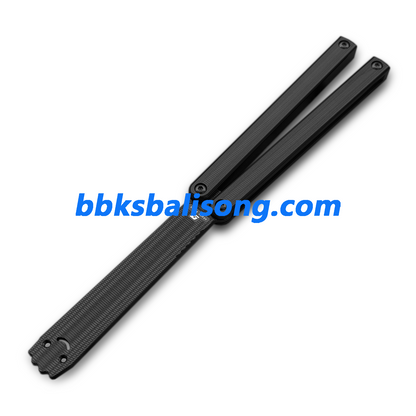ARMED SHARK Squiddy-ALT Balisong Clone 7075 Aluminum Handle