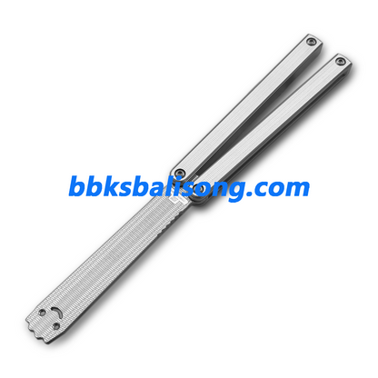 ARMED SHARK Squiddy-ALT Balisong Clone 7075 Aluminum Handle