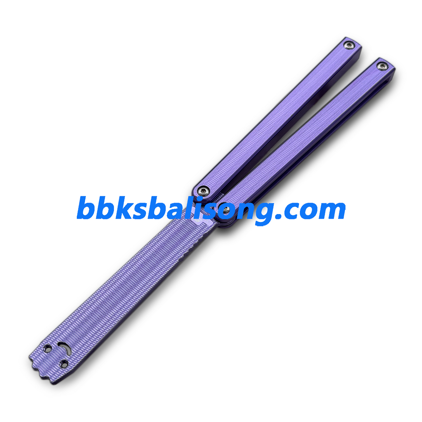 ARMED SHARK Squiddy-ALT Balisong Clone 7075 Aluminum Handle