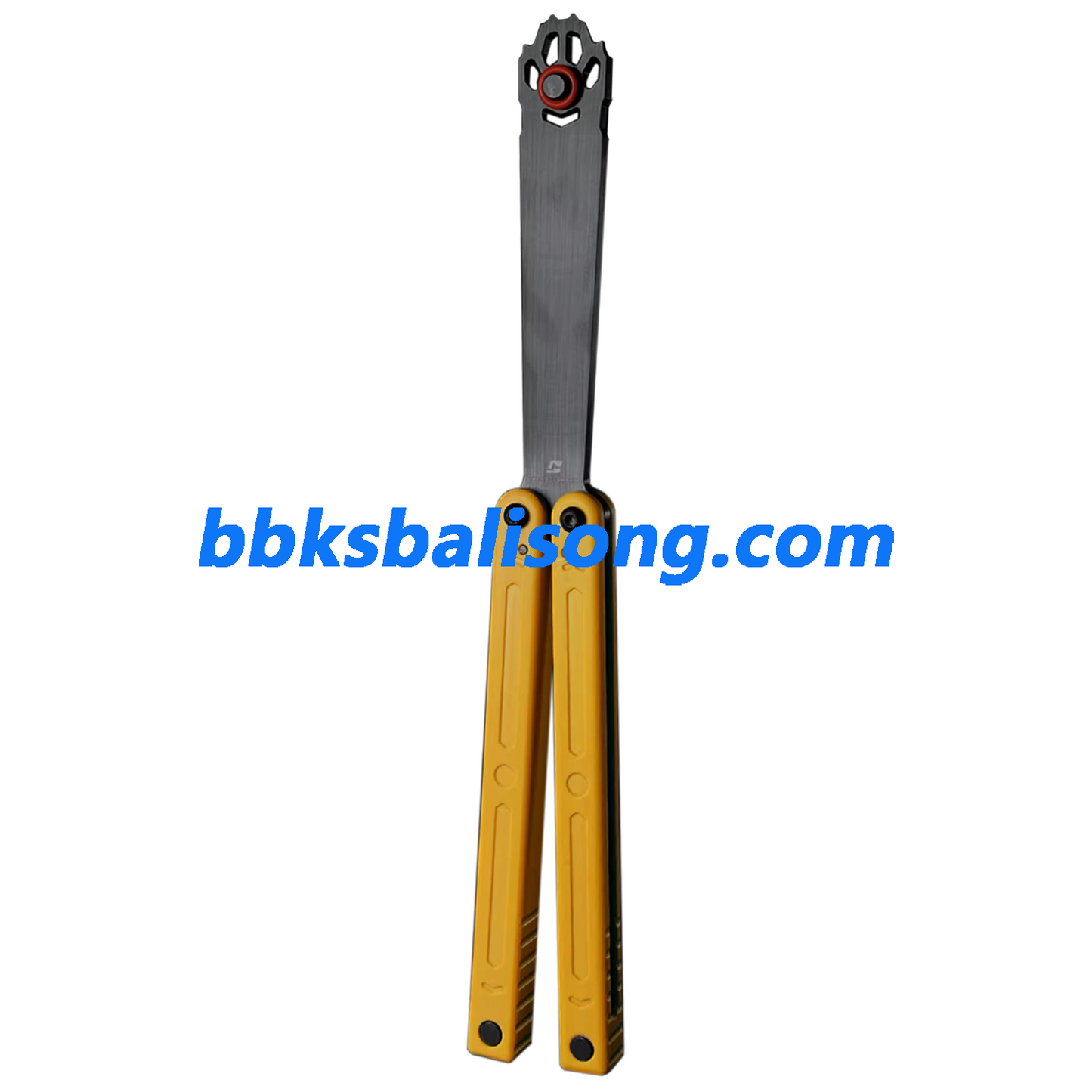 ARMED SHARK Squiddy-WH Balisong Trainer Clone CNC Acetal Material Bushings System