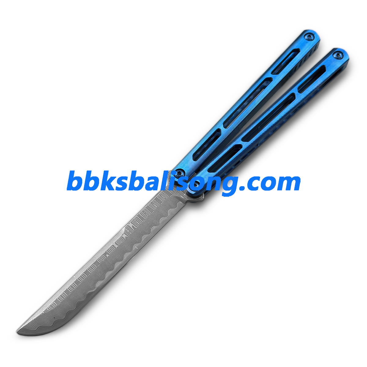 ARMED SHARK Tsunami Balisong Clone Titanium Chanwich Handle