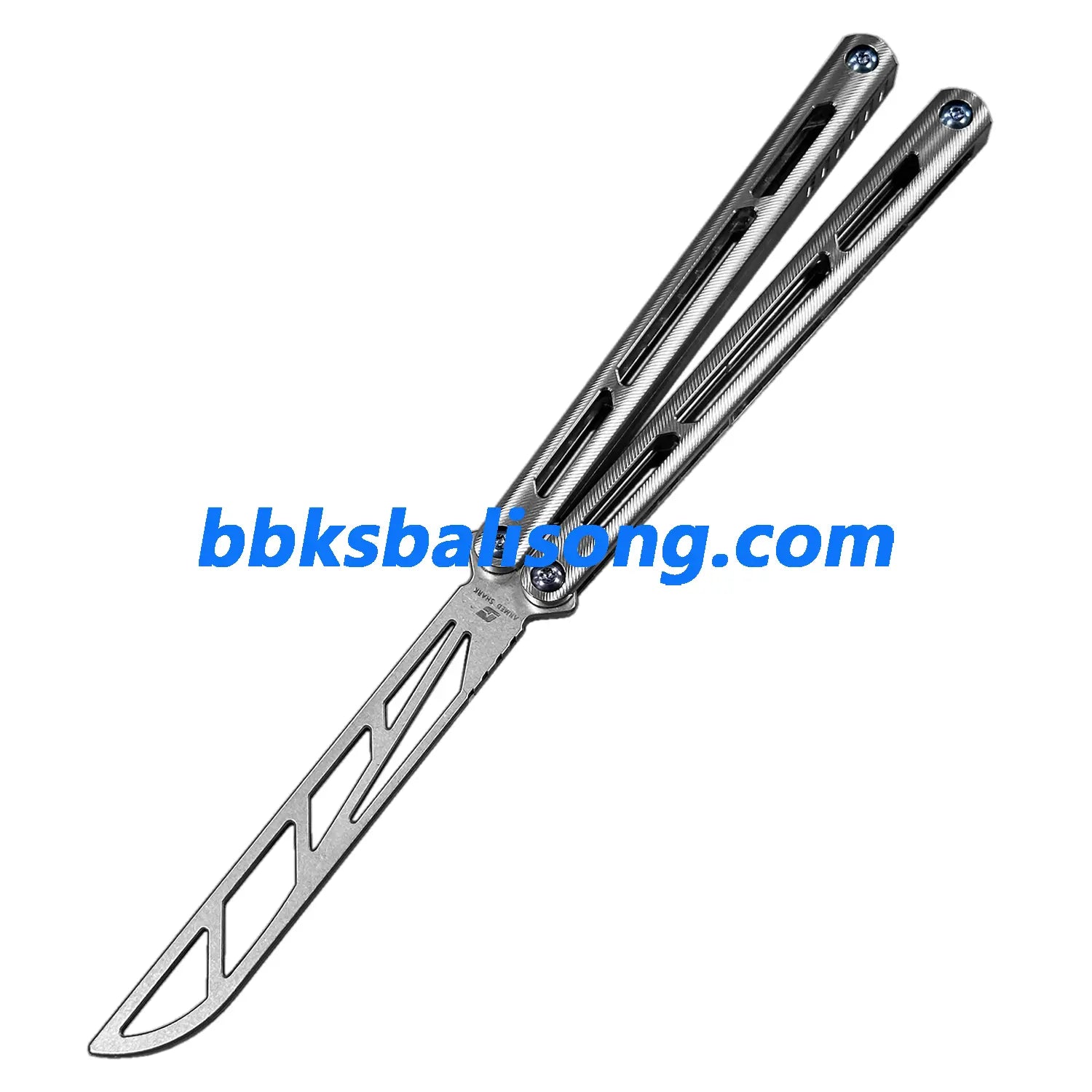 ARMED SHARK Tsunami Balisong Clone Titanium Chanwich Handle ARMED SHARK Tsunami Balisong Clone Titanium Chanwich Handle