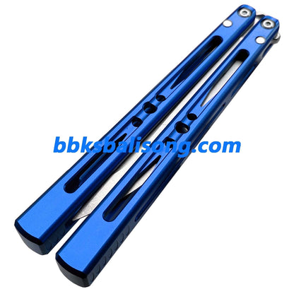 Apocalypse Vixen Balisong Clone 7075 Aluminum Handle False Edge