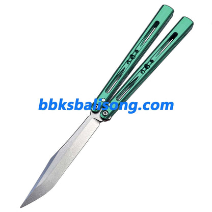 Apocalypse Vixen Balisong Clone 7075 Aluminum Handle False Edge