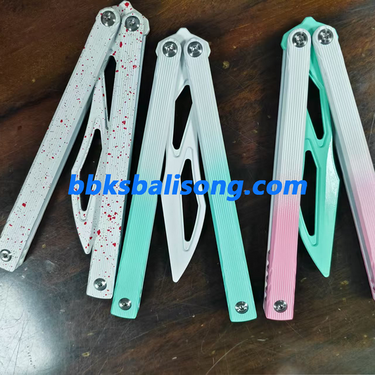 Asgard Master Original Balisong Trainer 7075 Aluminum Ceramic Coating