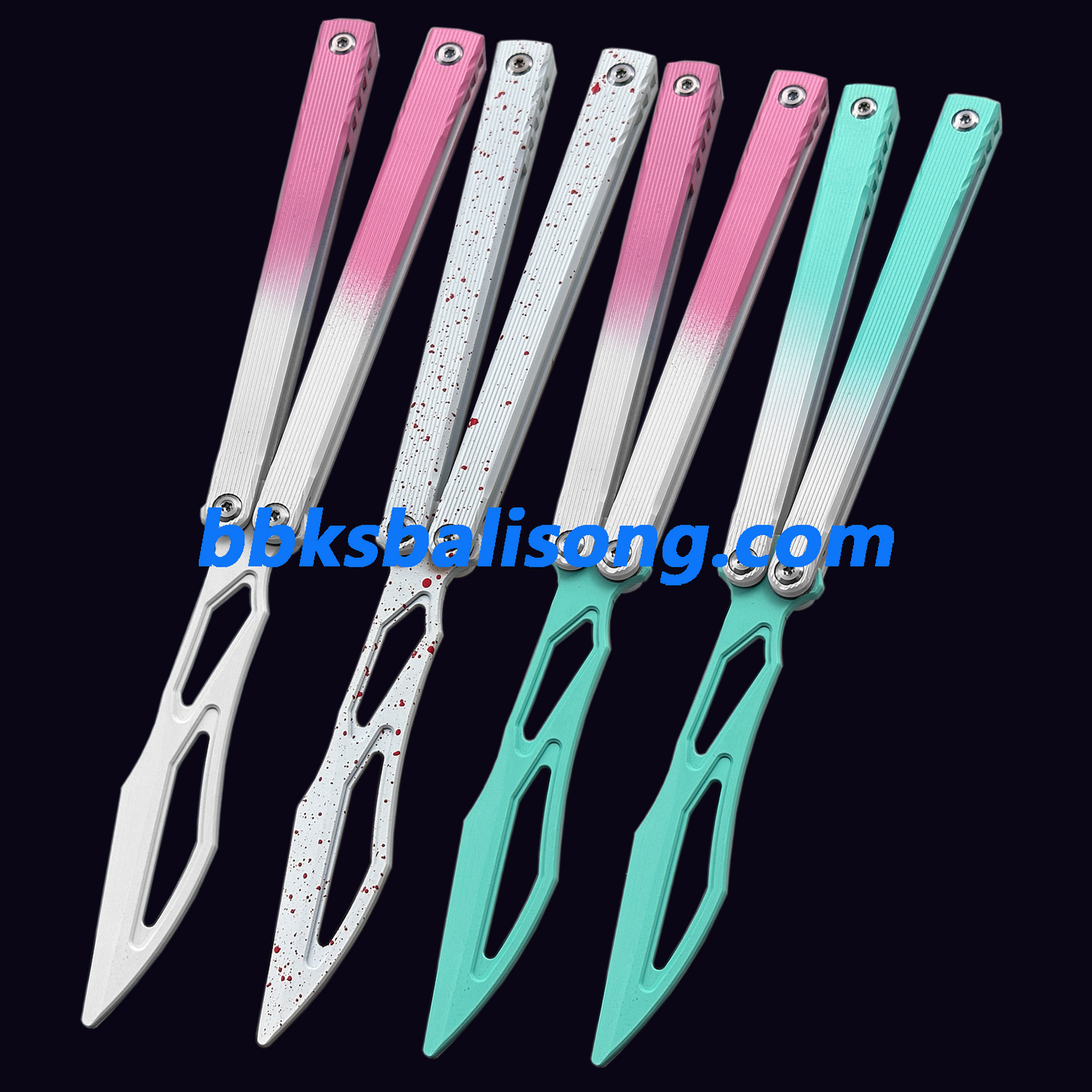 Asgard Master Original Balisong Trainer 7075 Aluminum Ceramic Coating