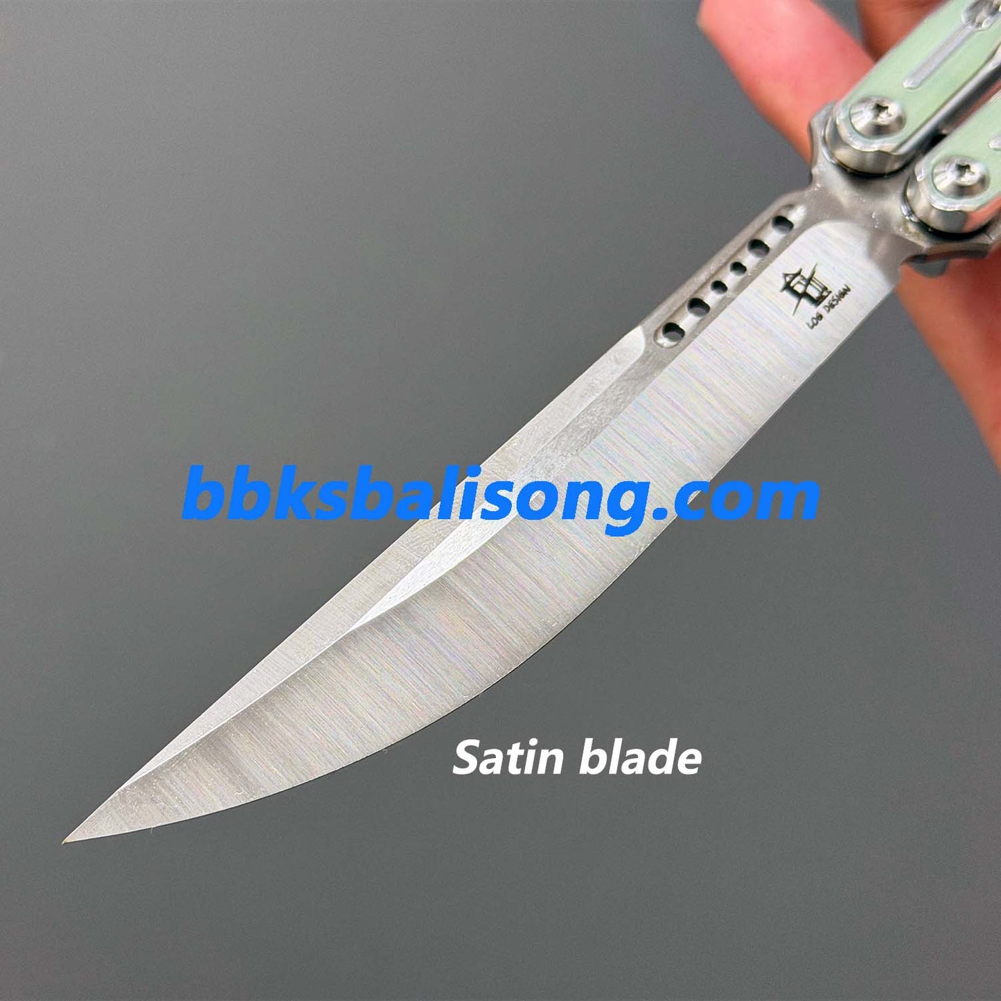Asgard×Log Lyra V2 Balisong G10+Aluminum Sandwich Handle