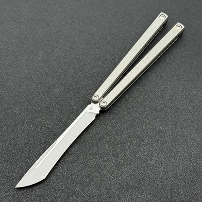 Baliplus Gaboon Balisong Clone Titanium Handle