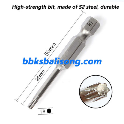 BBKS Screwdriver Set High-Strength T8 T10 Bits