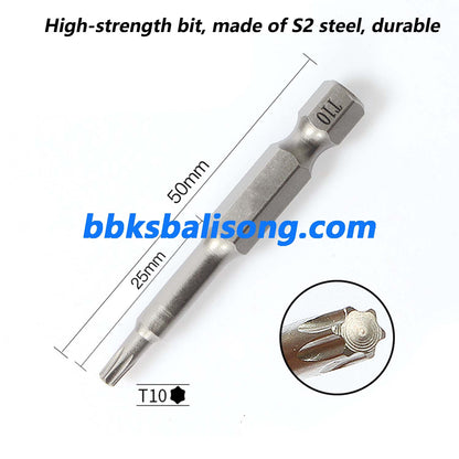BBKS Screwdriver Set High-Strength T8 T10 Bits