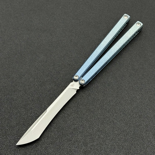 Baliplus Gaboon Balisong Clone Titanium Handle